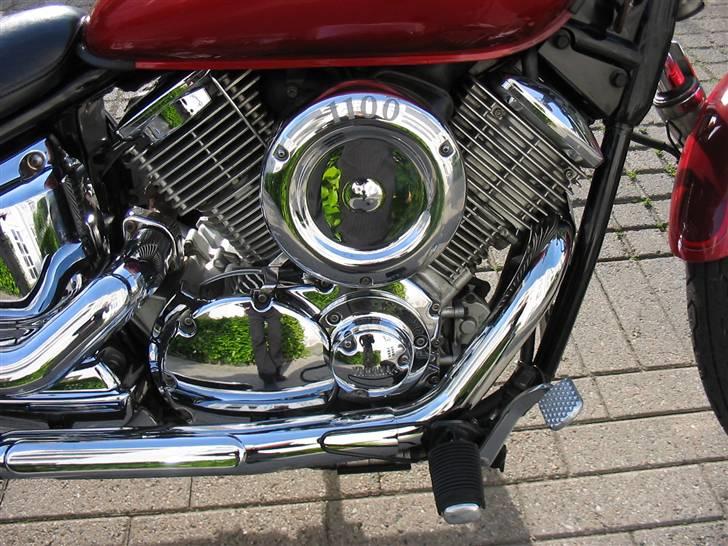 Yamaha dragstar - man kan mærke motor forbrændingerne ved sejtræk billede 9