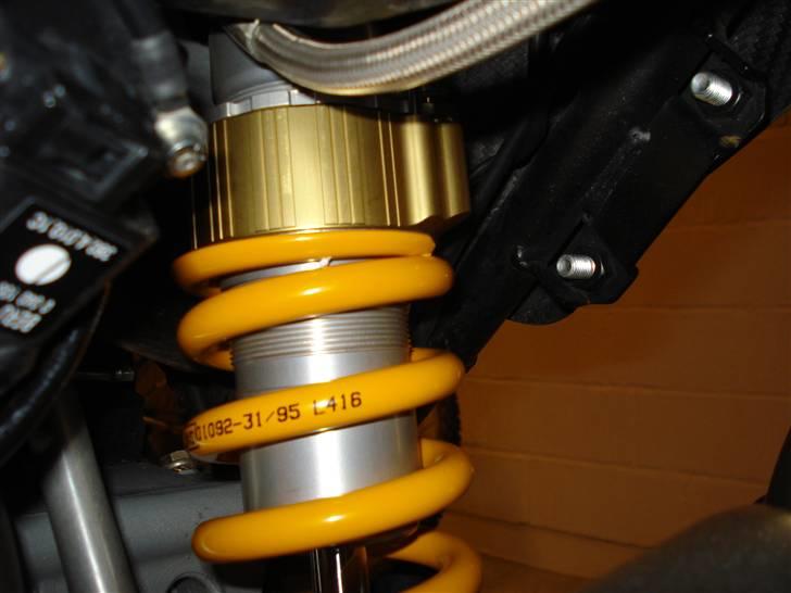 Ducati Monster S2R 1000 Solgt  - ÖHLINS BAGDÆMPER.HC 46 KAN JUSTERE kompresionsdæmpe+preload under kørsel billede 17