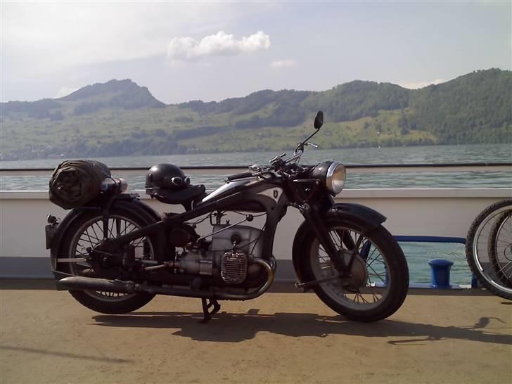 Zündapp K500 - On the Ferry on Lake Lucerne billede 1