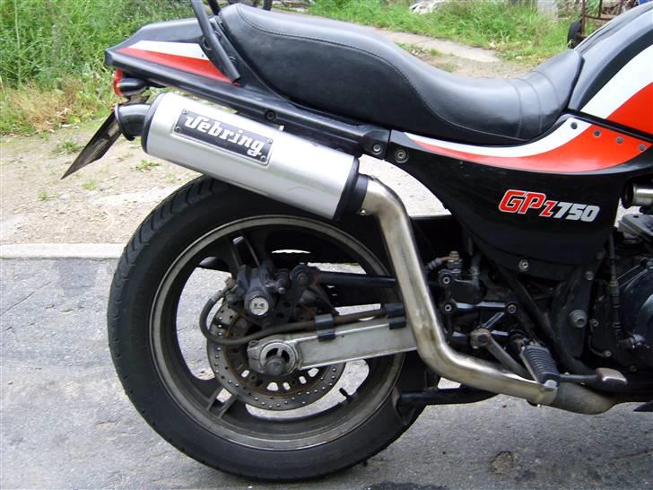 Kawasaki gpz 750 projekt  - Et opsmøg på en gammel sebring potte. billede 5