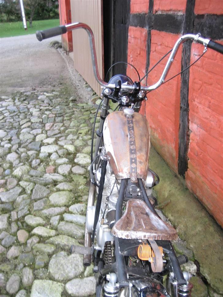 Honda cb450 "rat bobber" billede 6