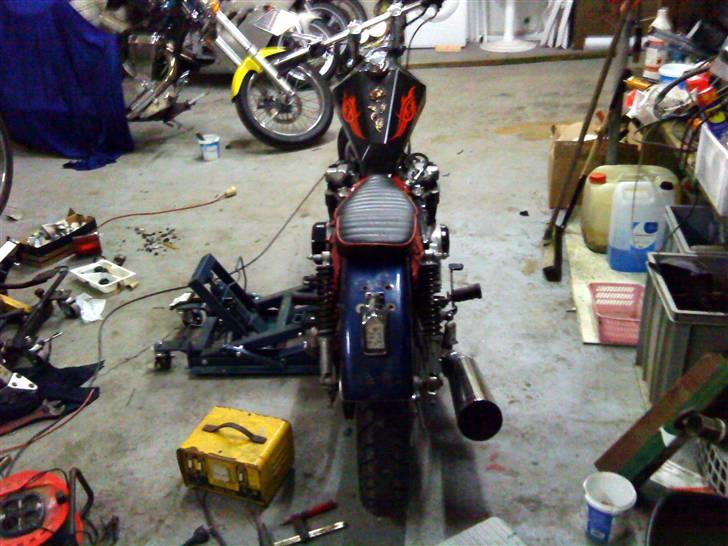 Honda CB 500/550 Custom SOLGT - Så er der kommet bagskærm på jeg ved bare ikke helt om det skal være denne billede 11