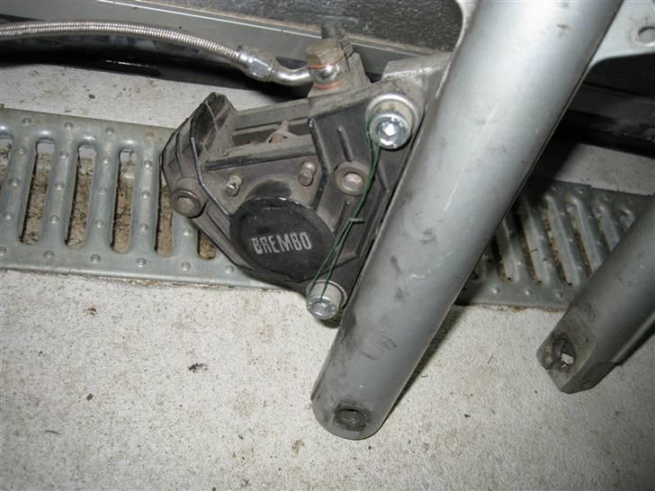 Triumph tiger 100ss - forgaflen som den så ud føre  billede 6