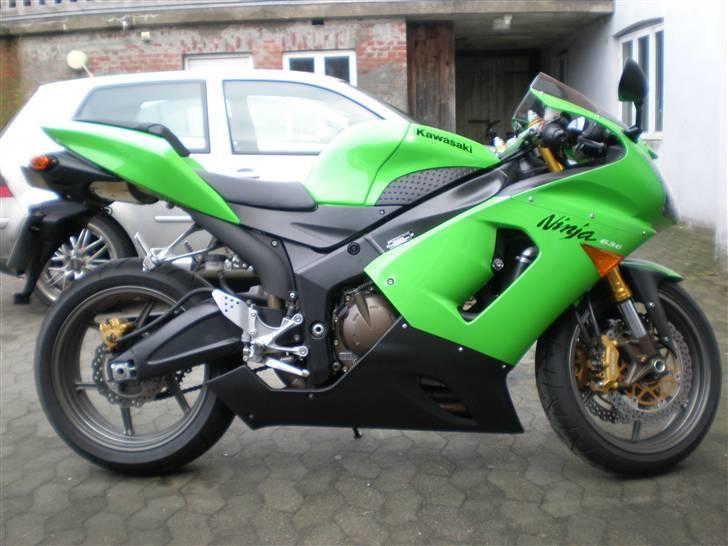 Kawasaki zx-6r SOLGT billede 1