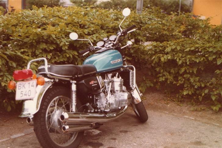 Suzuki GT 750 vandbøffel - vandbøffel nr. 2 sprit ny anno 1978 billede 7