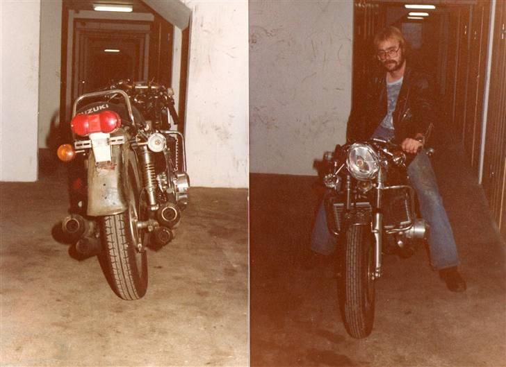 Suzuki GT 750 vandbøffel - vandbøffel nr. 2 død efter at have ramt en lygtepæl. km 17000 billede 9