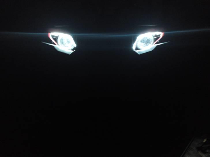 Yamaha Grizzly 700 cc SOLGT! - Mit nye Audi LED lys i fronten, ser godt ud når der er mørkt (: billede 12