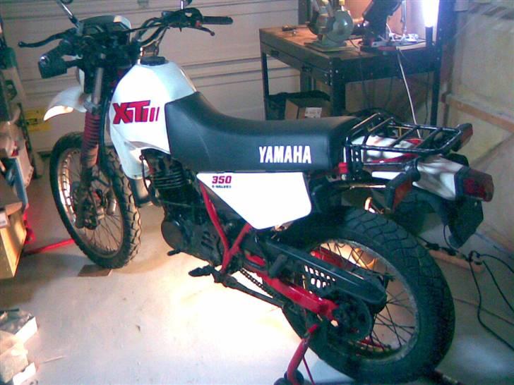 Yamaha XT 350 - hovede rep af bremser og lys billede 2