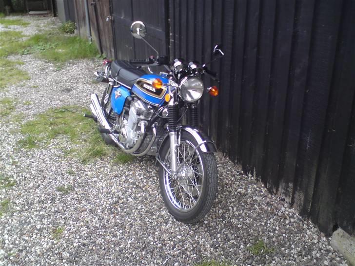 Honda CB 750 Four K6 (SOLGT) - Efter dejlig aftentur d. 14.08.2009 billede 3