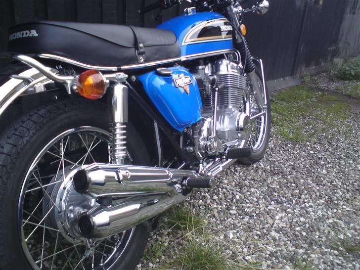 Honda CB 750 Four K6 (SOLGT) - Efter dejlig aftentur d. 14.08.2009 billede 5