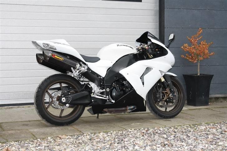 Kawasaki ZX10R Pearl White *SOLGT* - White Edition ZX10R billede 1