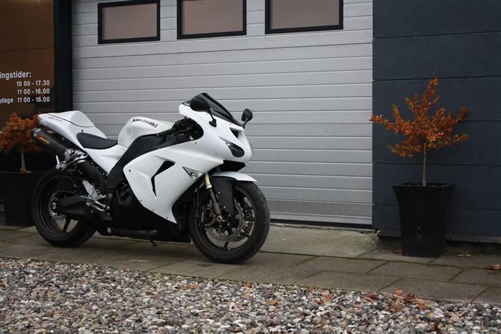 Kawasaki ZX10R Pearl White *SOLGT* - Vinter !! Øv ellers tog jeg sgu en tur!! billede 12