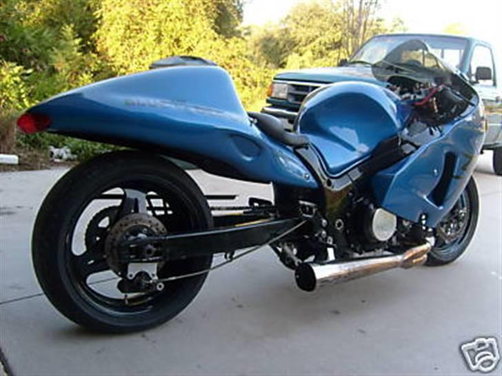 Suzuki hayabusa - blue demon billede 3