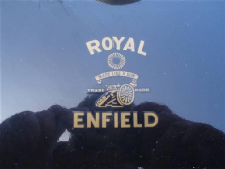 Royal Enfield Bullet ( Solgt ) - Orginalt logo billede 7