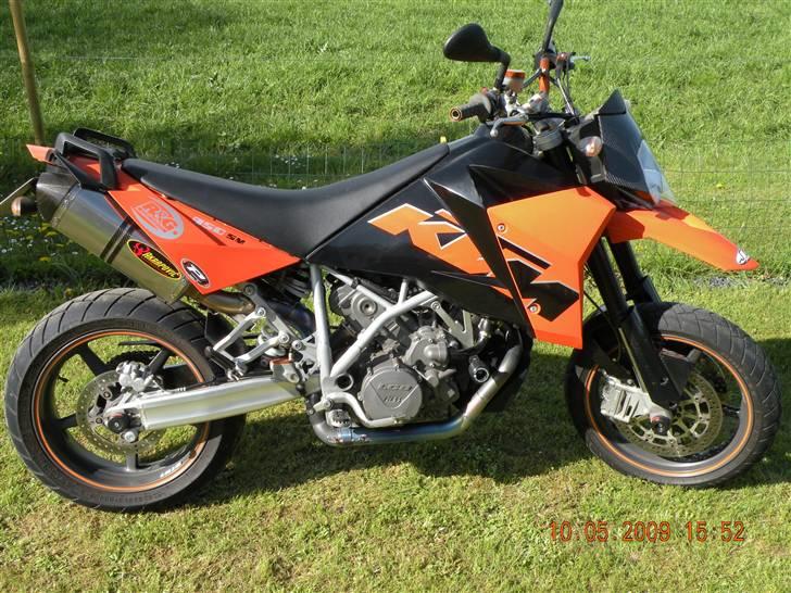 KTM 950SM megamotard SOLGT billede 1