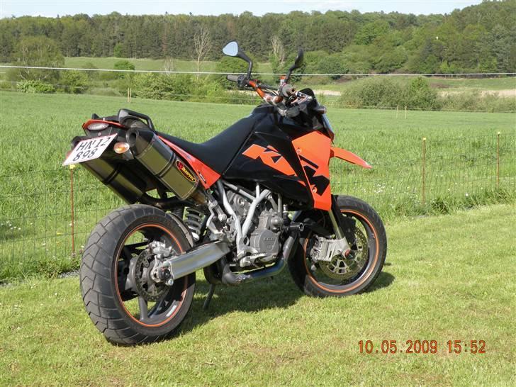 KTM 950SM megamotard SOLGT billede 2