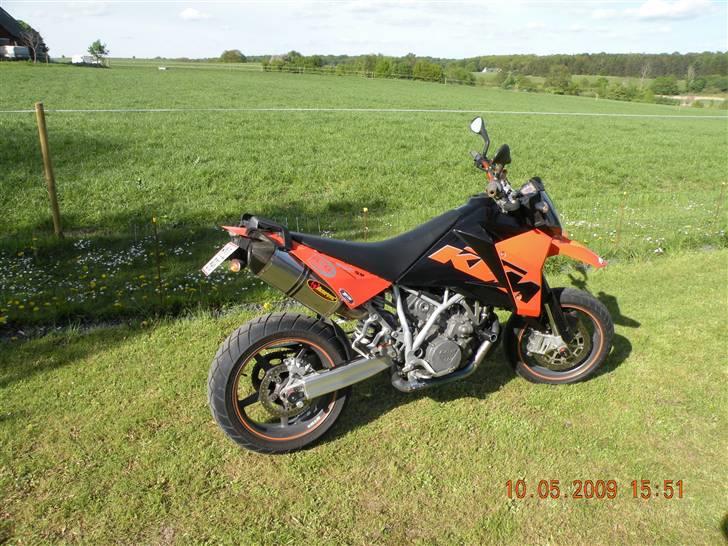 KTM 950SM megamotard SOLGT billede 4