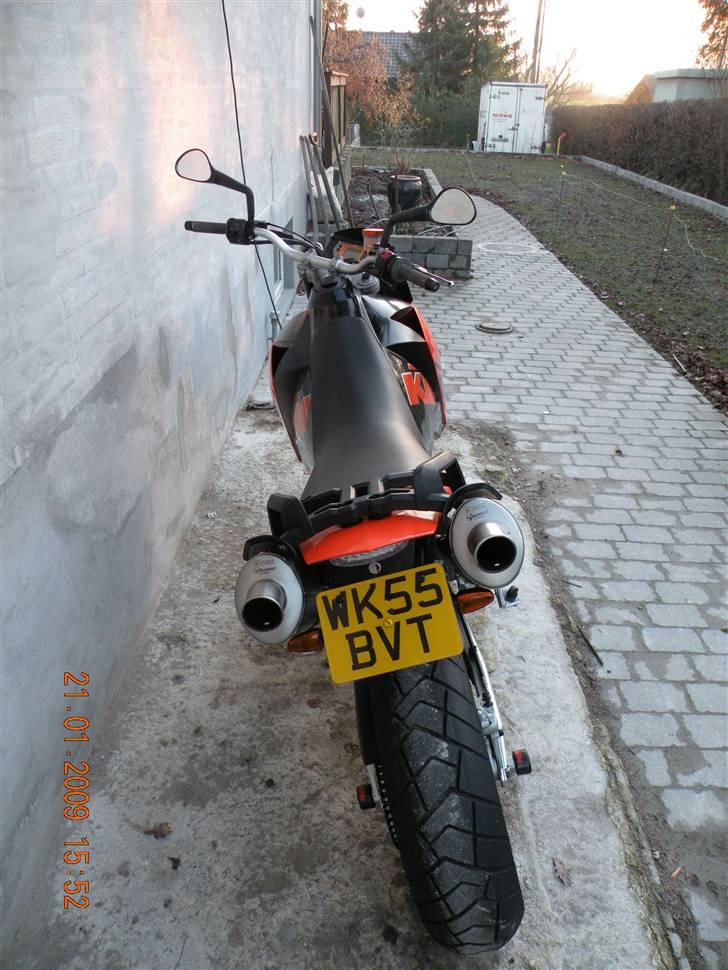 KTM 950SM megamotard SOLGT billede 5