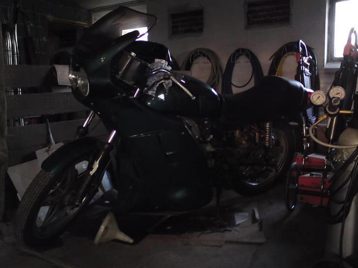 Honda                    CX 500 - Den cykel der i starten var meningen at jeg skulle sætte i stand, er til salg nu billede 7