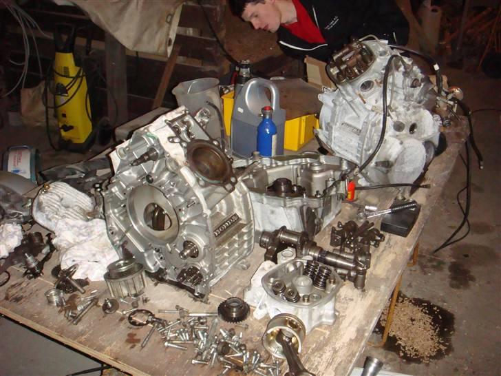 Honda                    CX 500 - Ren motor-rod...:) billede 11