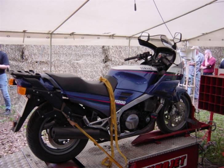 Yamaha FJ 1200 - FJeren på testbænk  billede 4