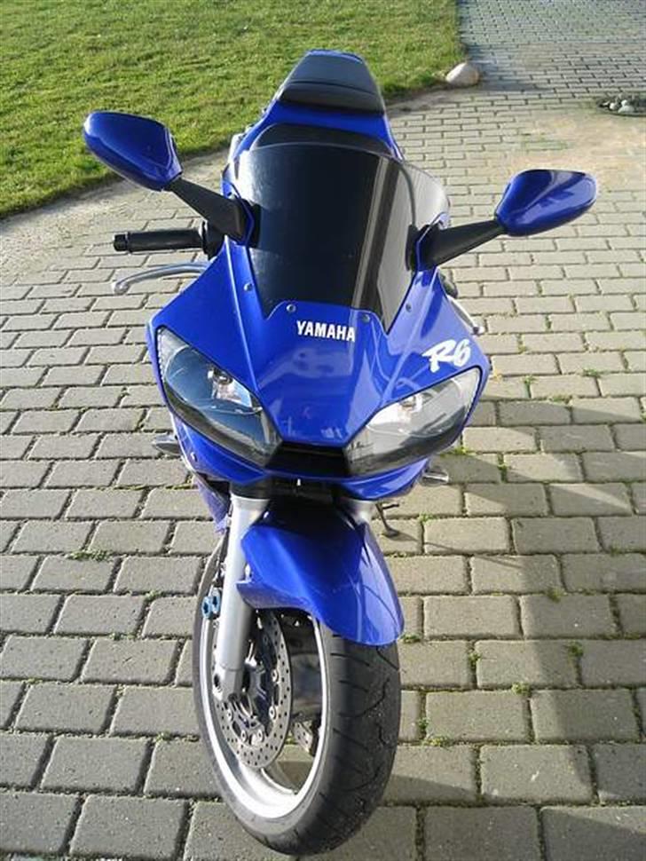 Yamaha YZF R6 Solgt - indfarvede sidespejle billede 4