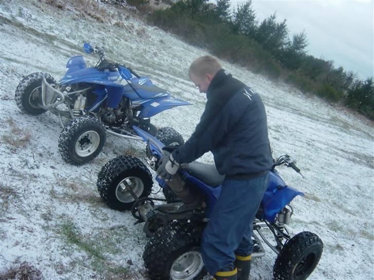 Yamaha YFZ 450 Quad - Thomas havde et bette uheld som gik lidt ud over hans udstødning :) billede 10