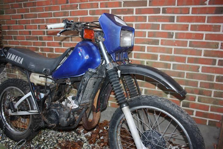 Yamaha DT 125 LC - Sådan så den ud da jeg hentede den på Fyn billede 14