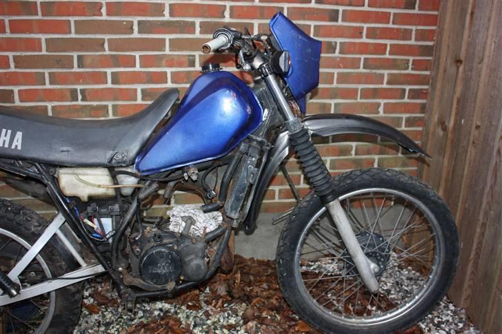 Yamaha DT 125 LC - Sådan så den ud da jeg hentede den på Fyn billede 16