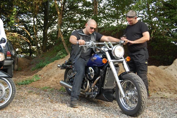 Kawasaki VN 800 A (Solgt) - På vej på rullefelt - 55 hk på hjulet. billede 7