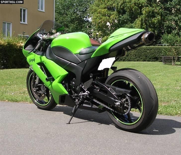 Kawasaki zx6r ninja billede 3