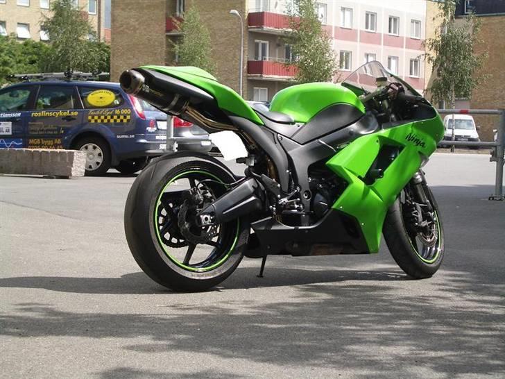 Kawasaki zx6r ninja billede 4