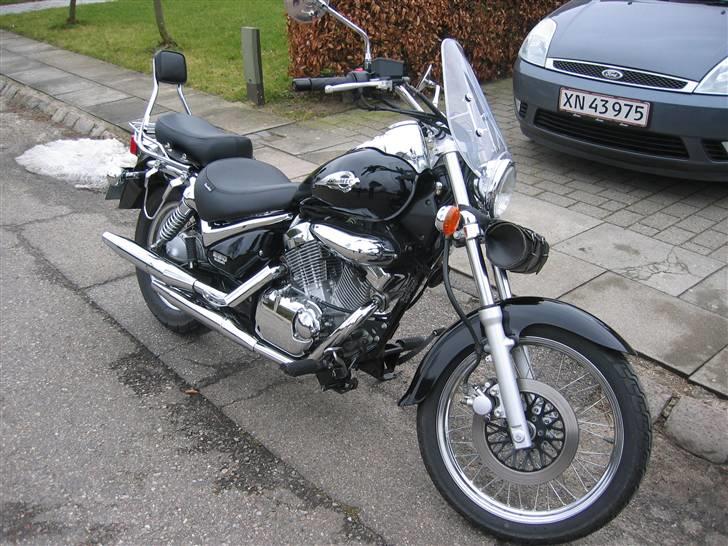 Suzuki 250 Intruder - Nyt Cherokee Lædersæde på Suzuki Intruder 250 billede 8