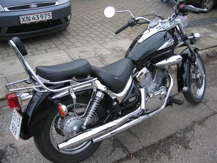 Suzuki 250 Intruder - Nyt Cherokee Lædersæde på Suzuki Intruder 250 billede 9