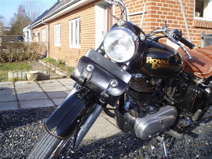 Royal Enfield Bullet ( Solgt ) - Nu med sidetasker billede 8