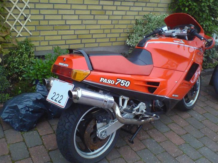 Ducati paso 750 (SOLGT) - sjov nummerplade matcher topfarten  billede 8