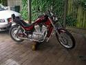 Suzuki Intruder VS 750(afgået ved totalskadedøden)