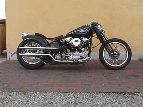 Harley Davidson Knucklehead -Solgt- billede 8