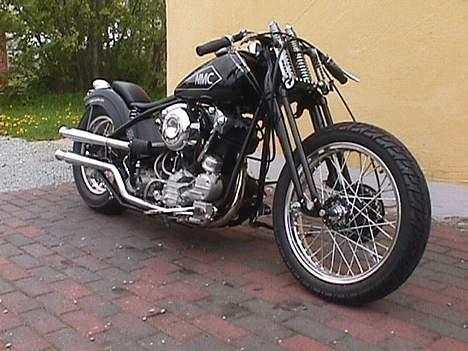 Harley Davidson Knucklehead -Solgt- billede 12