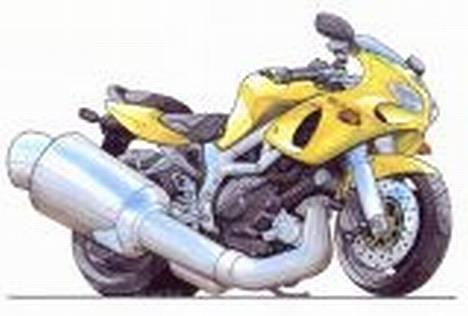 Suzuki sv 650s SOLGT (K. TL1000s - fin men lidt overdrevet billede 1