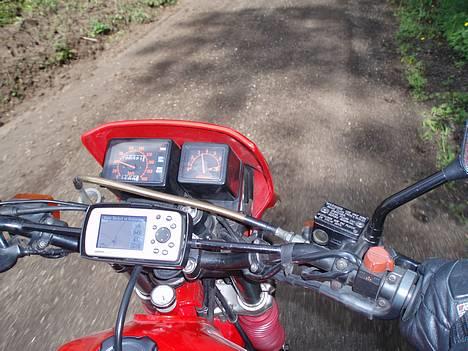 Honda XL 600 R - Garmin Quist navigator - virker godt på motorcykel! billede 3