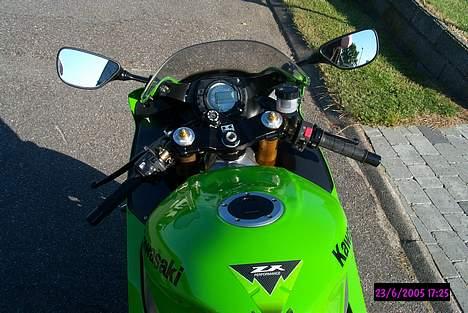 Kawasaki Ninja ZX6R 636 *Solgt* - Tankpad med ZX-logo billede 8
