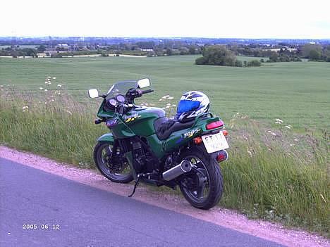 Kawasaki GPZ 500S (EX500) - Sådan så den ud da jeg fik den. (Before) billede 10