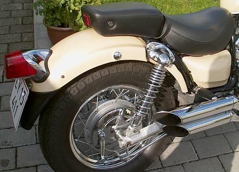 Yamaha xv 535 Virago **SOLGT** - Bagerste blinklys fjernet og erstattet med pynteknapper billede 7