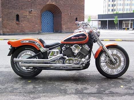 Yamaha Dragstar XVS 650 - Før der kom ny skærm og nyt sæde på. billede 2