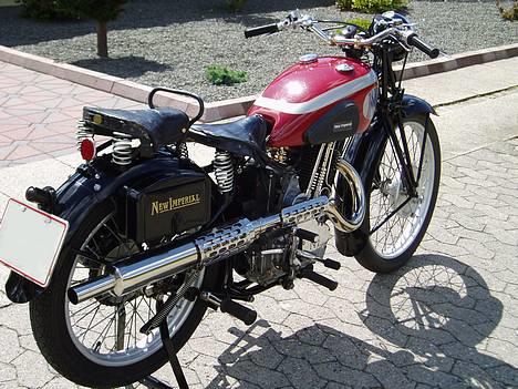 New Imperial Model 110 - hihi, den er skide sjov og køre på, men det kan være en videnskab at starte den hvis man ikke lige ved hvordan billede 1
