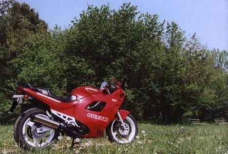 Suzuki GSX 600F SOLGT billede 6