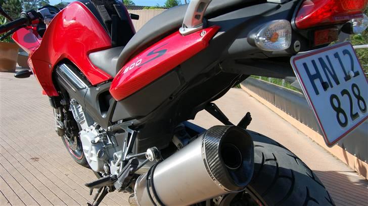 BMW F800 S - Nu med rim stripes og touringskærm. billede 2