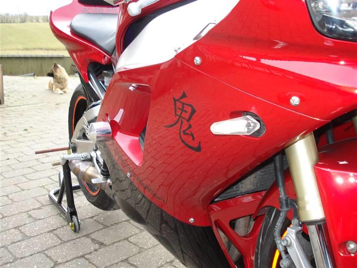 Yamaha R1 black / candy red billede 9