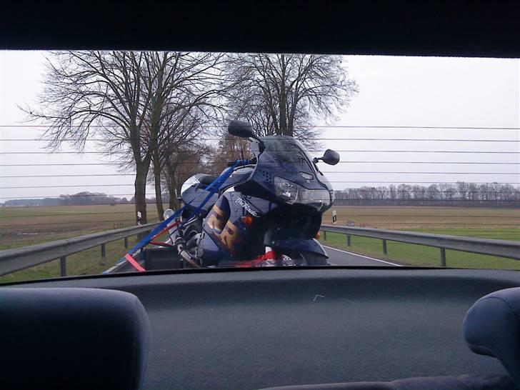 Honda CBR900RR Fireblade SOLGT - På vej hjem fra tyskland. billede 20